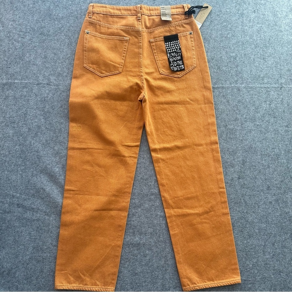 Ksubi Women's Brooklyn Flame Relaxed Straight Leg Jean  Sz: 30 - Picture 10 of 15